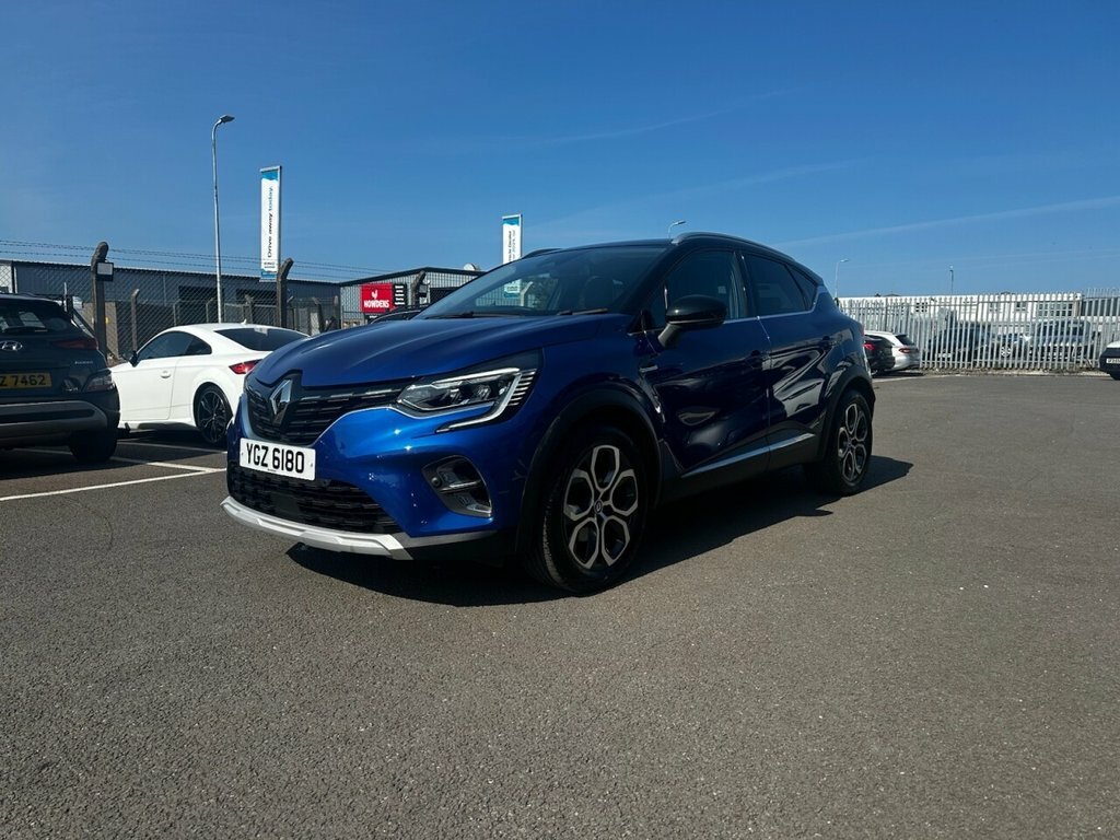 Renault Captur 1L Techno YGZ6180 Blue #3