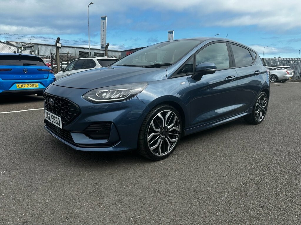 Ford Fiesta 1L St-line X Blue #2