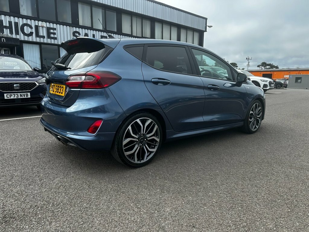 Ford Fiesta 1L St-line X Blue #4