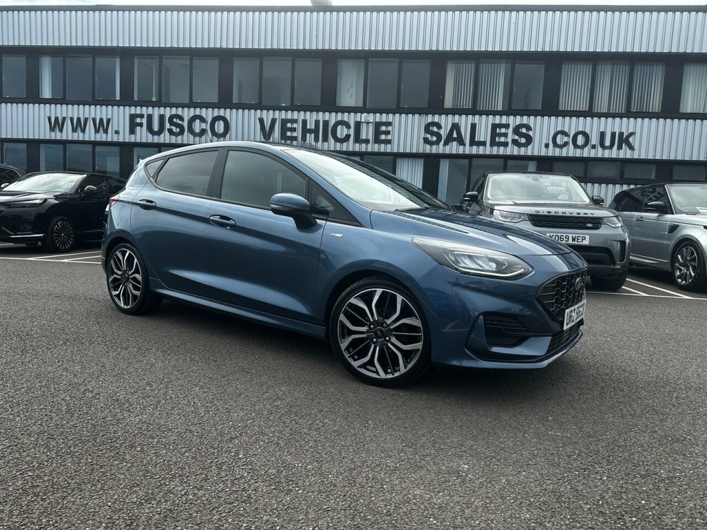 Ford Fiesta 1L St-line X Blue
