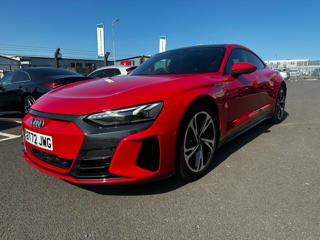 Audi E Tron GT Saloon Red #3