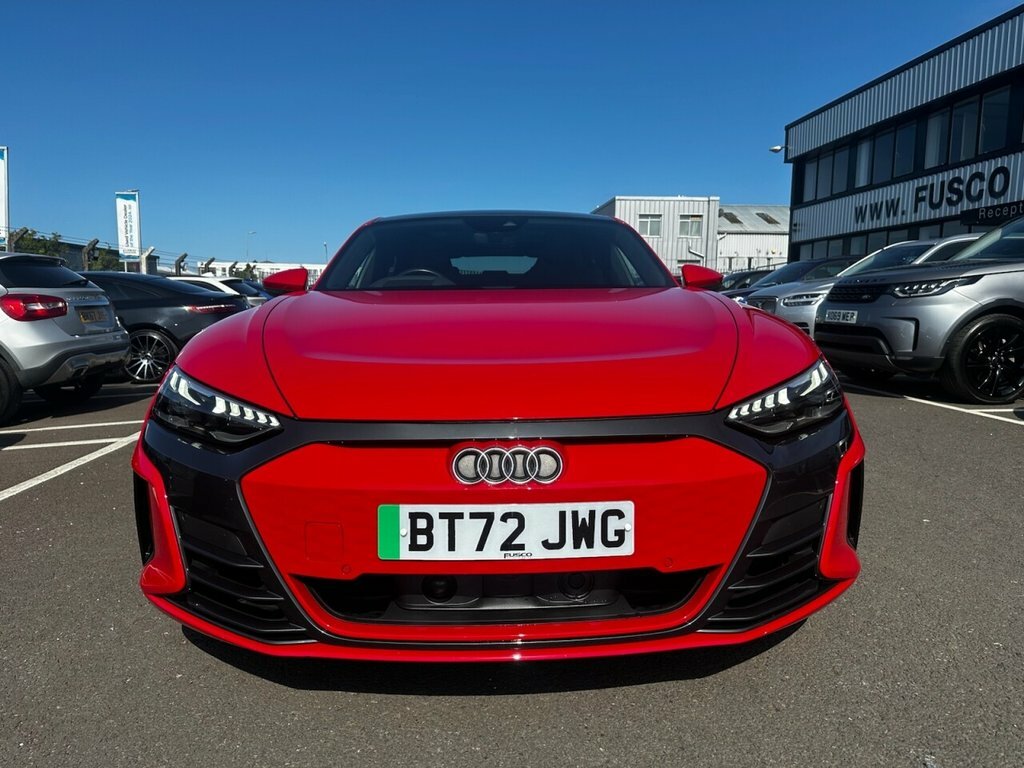Audi E Tron GT Saloon Red #2