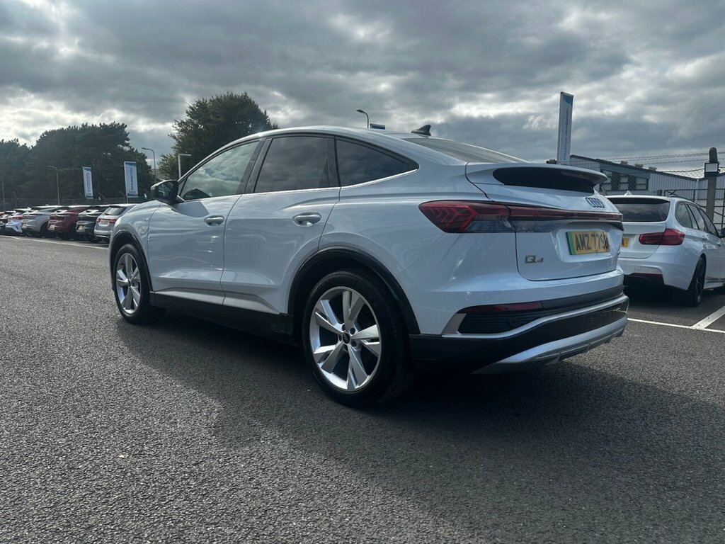 Audi Q4 E Tron Suv White #3