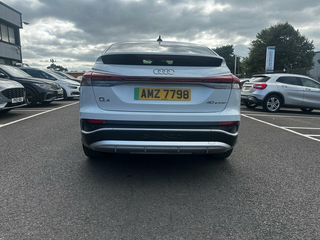 Audi Q4 E Tron Suv White #6