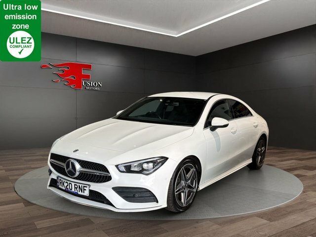 Mercedes-Benz CLA Class 1.3 Cla200 Amg Line Coupe 7G-dct Euro 6 RK20RNF White