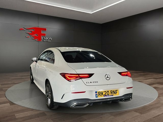 Mercedes-Benz CLA Class 1.3 Cla200 Amg Line Coupe 7G-dct Euro 6 RK20RNF White #5