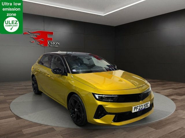 Vauxhall Astra 1.2 Turbo Gs Hatchback Euro 6 S S Yellow