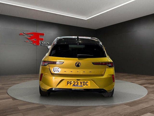 Vauxhall Astra 1.2 Turbo Gs Hatchback Euro 6 S S PF23YDC Yellow #3