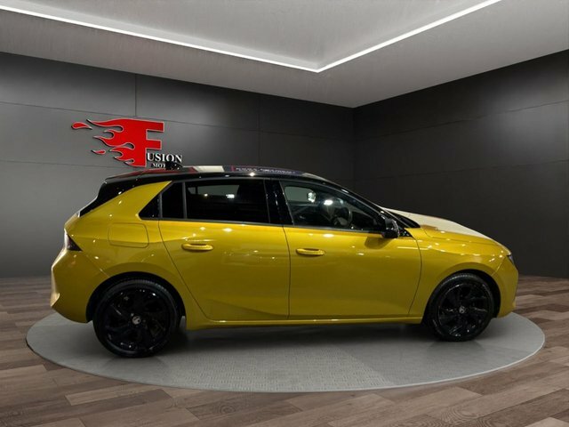 Vauxhall Astra 1.2 Turbo Gs Hatchback Euro 6 S S PF23YDC Yellow #5