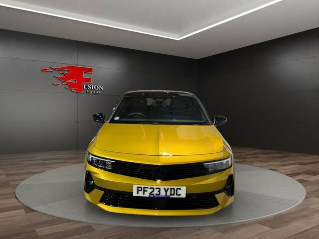 Vauxhall Astra 1.2 Turbo Gs Hatchback Euro 6 S S PF23YDC Yellow #2