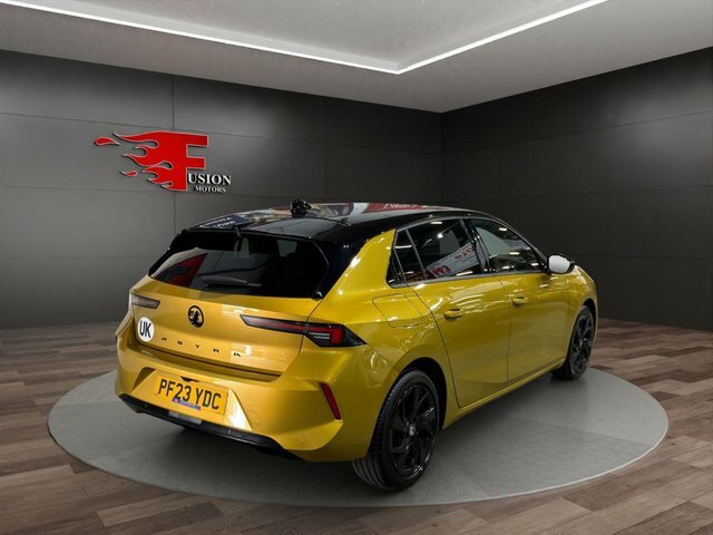 Vauxhall Astra 1.2 Turbo Gs Hatchback Euro 6 S S PF23YDC Yellow #4