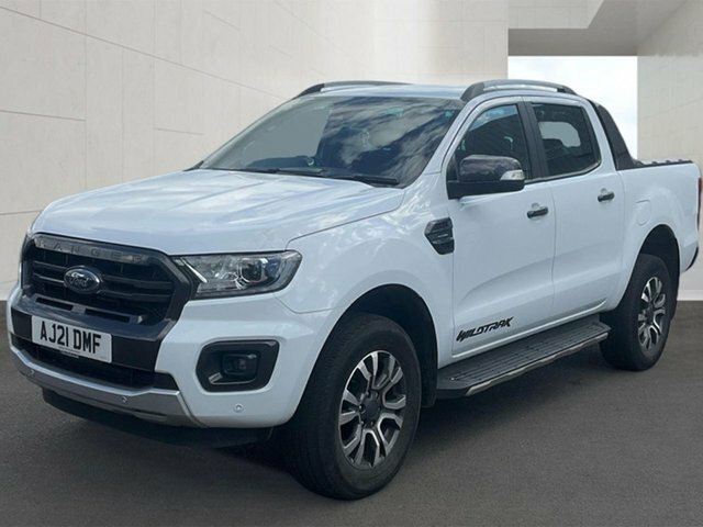 Ford Ranger 2.0 Ecoblue Wildtrak Pickup Double Cab AJ21DMF White #2