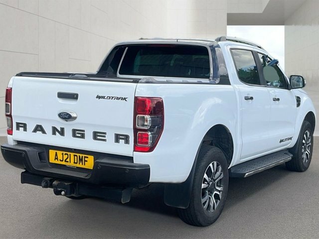 Ford Ranger 2.0 Ecoblue Wildtrak Pickup Double Cab AJ21DMF White #4