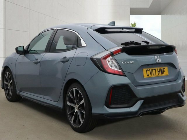 Honda Civic 1.0 Vtec Turbo Sr Hatchback Cvt Euro 6 Grey #3