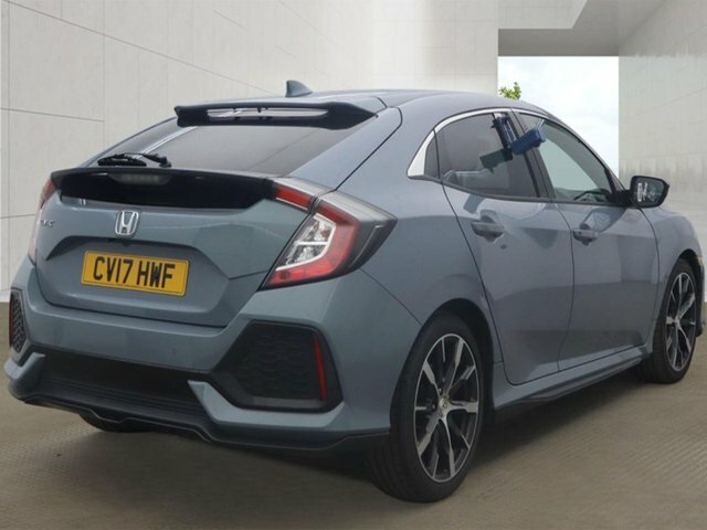Honda Civic 1.0 Vtec Turbo Sr Hatchback Cvt Euro 6 Grey #4