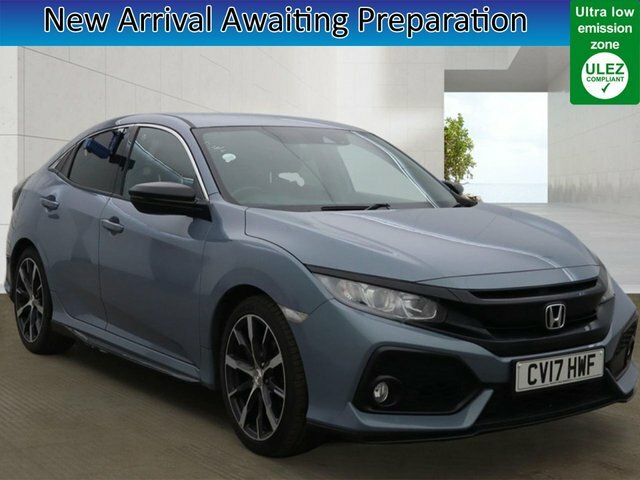 Honda Civic 1.0 Vtec Turbo Sr Hatchback Cvt Euro 6 Grey