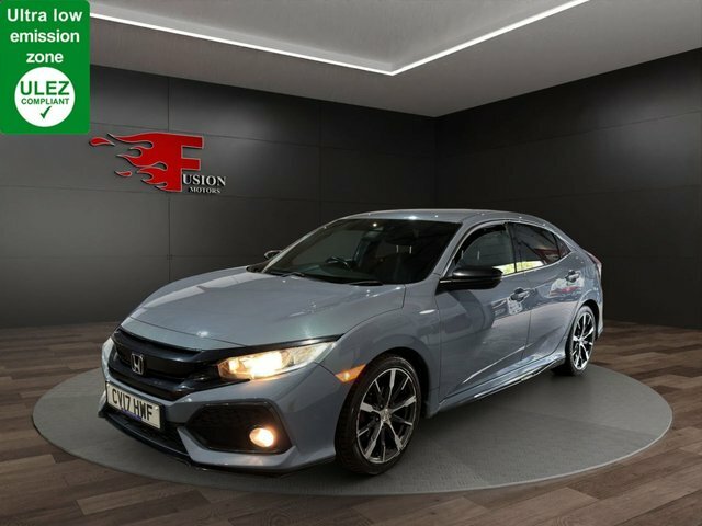 Honda Civic 1.0 Vtec Turbo Sr Hatchback Cvt Euro 6 Grey