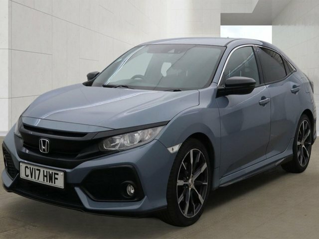 Honda Civic 1.0 Vtec Turbo Sr Hatchback Cvt Euro 6 Grey #2