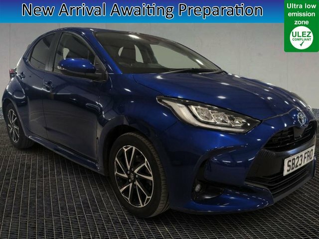 Toyota Yaris 1.5 Vvt-h Design Hatchback Hybrid E-cvt Blue