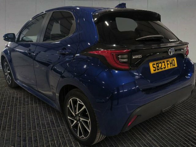 Toyota Yaris 1.5 Vvt-h Design Hatchback Hybrid E-cvt SB23FHO Blue #2