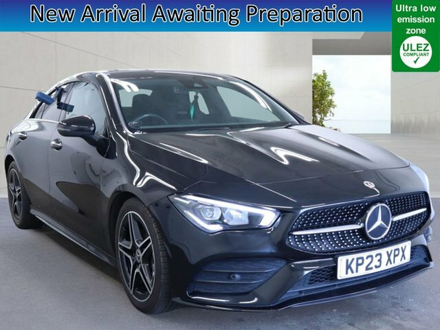 Mercedes-Benz CLA Class 1.3 Cla180 Amg Line Premium Coupe 7G- Black