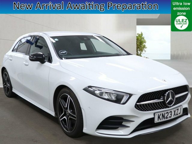 Mercedes-Benz A Class 1.3 A180 Amg Line Executive Hatchback White