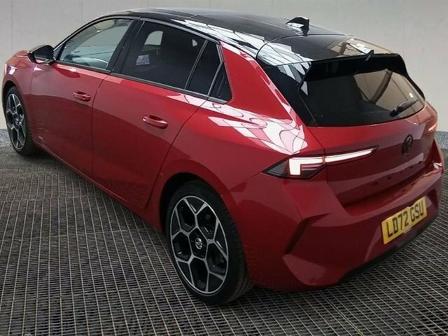 Vauxhall Astra 1.2 Turbo Ultimate Hatchback Euro Red #3