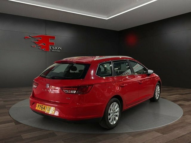 Seat Leon 1.6 Tdi Cr Se Sport Tourer Euro Red #5