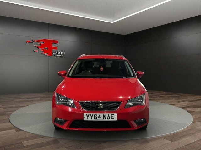 Seat Leon 1.6 Tdi Cr Se Sport Tourer Euro Red #2