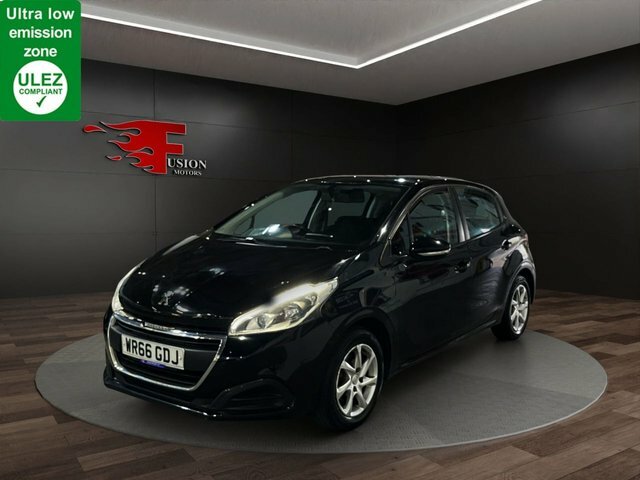 Peugeot 208 1.2 Puretech Active Hatchback Etg Euro Black