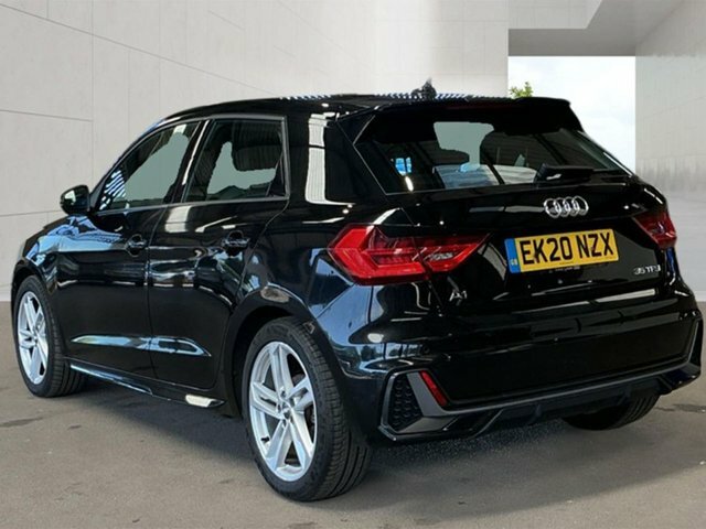 Audi A1 1.5 Tfsi 35 S Line Sportback S Tronic E EK20NZX Black #2