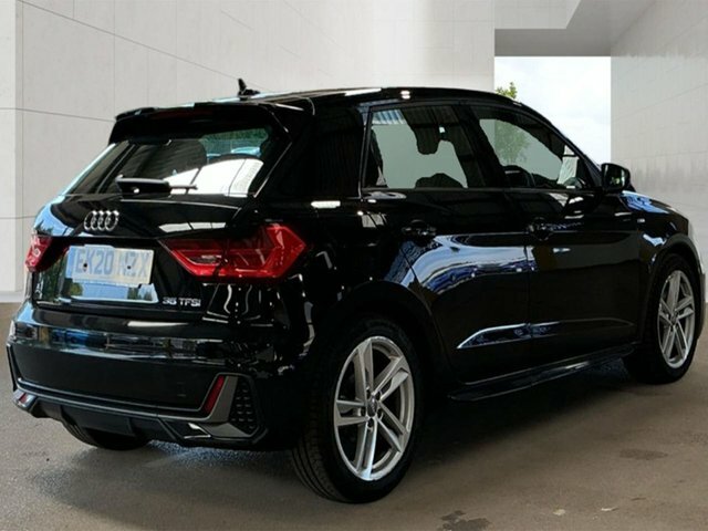Audi A1 1.5 Tfsi 35 S Line Sportback S Tronic E EK20NZX Black #3