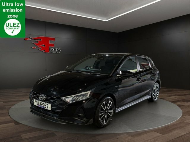 Hyundai I20 1.0 T-gdi Mhev N Line Hatchback Hybrid YUI6557 Black