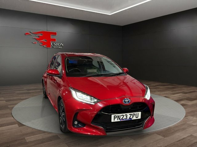 Toyota Yaris 1.5 Vvt-h Design Hatchback Hybrid E-cvt PN23ZPU Red #3