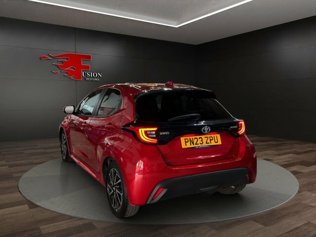 Toyota Yaris 1.5 Vvt-h Design Hatchback Hybrid E-cvt PN23ZPU Red #5
