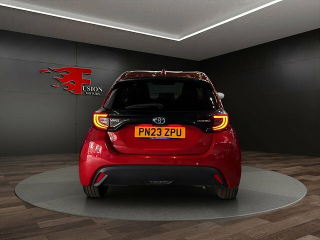 Toyota Yaris 1.5 Vvt-h Design Hatchback Hybrid E-cvt PN23ZPU Red #6