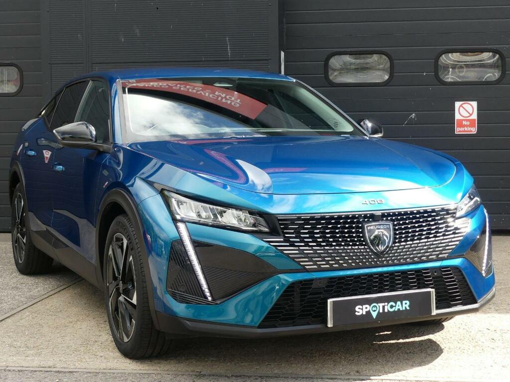 Peugeot 408 1.2 Puretech Allure Premium Fastback Eat Euro 6 S Blue