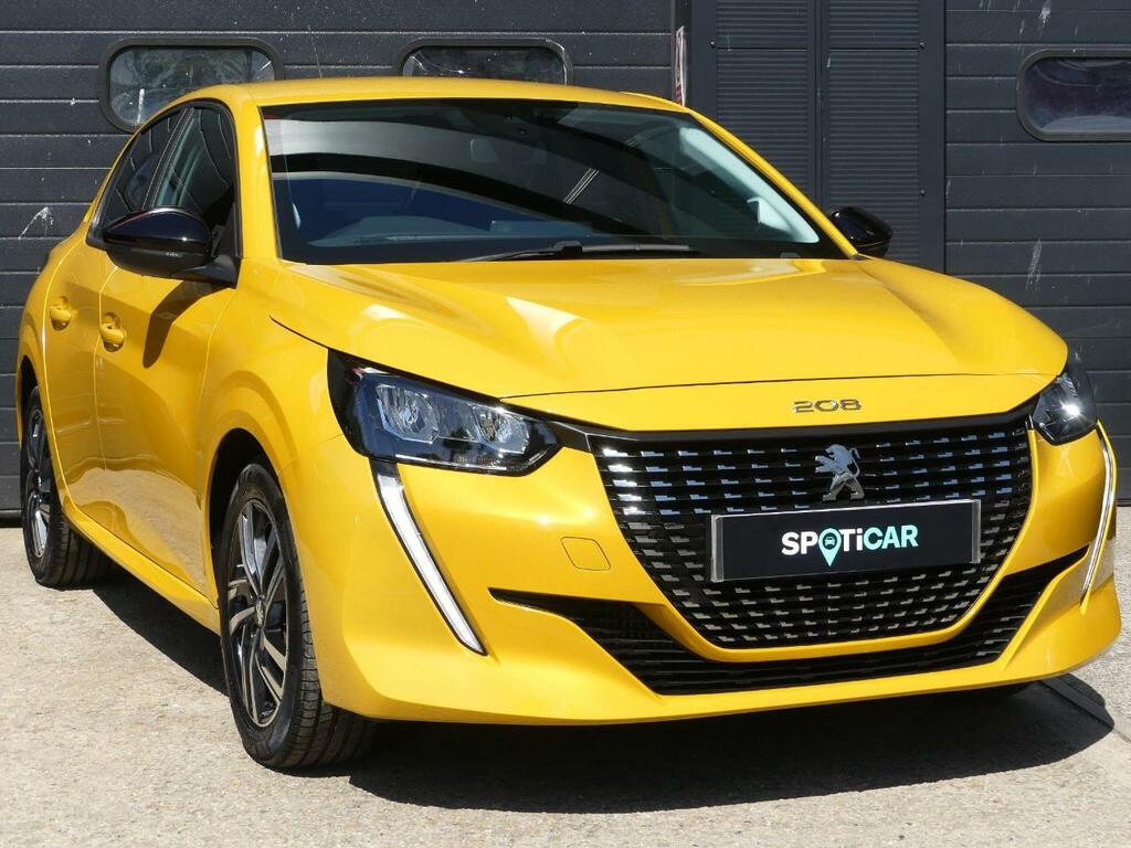 Peugeot 208 1.2 Puretech Active Premium Euro 6 S S Yellow