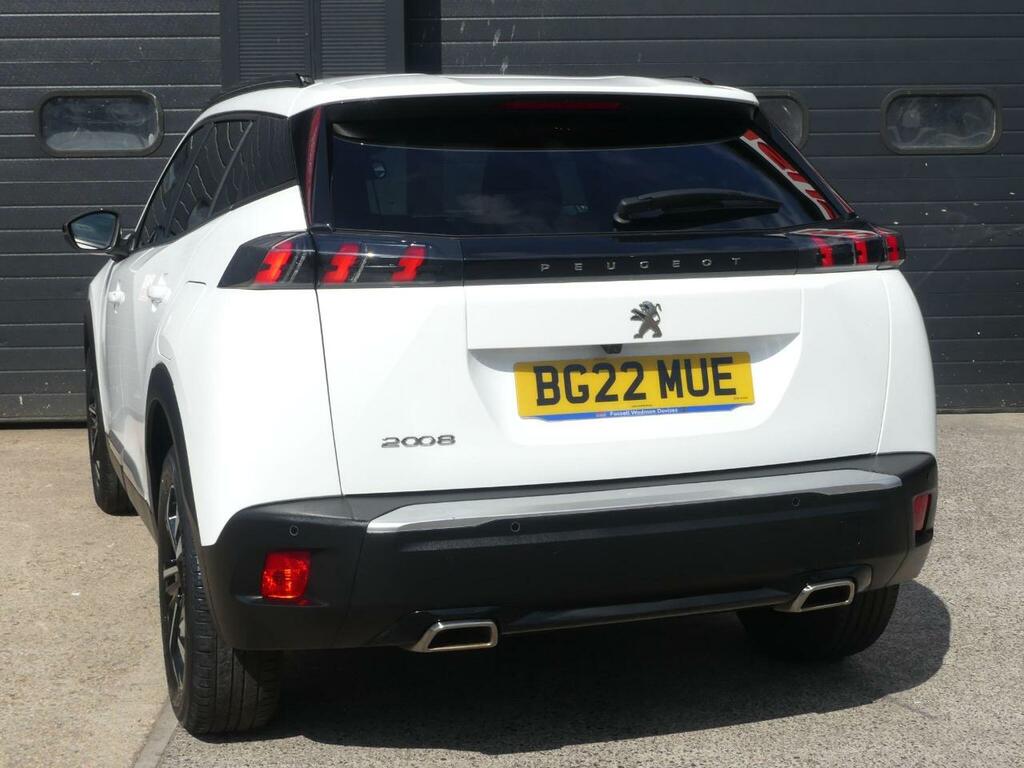 Peugeot 2008 1.2 Puretech Allure Premium Eat Euro 6 S S White #3