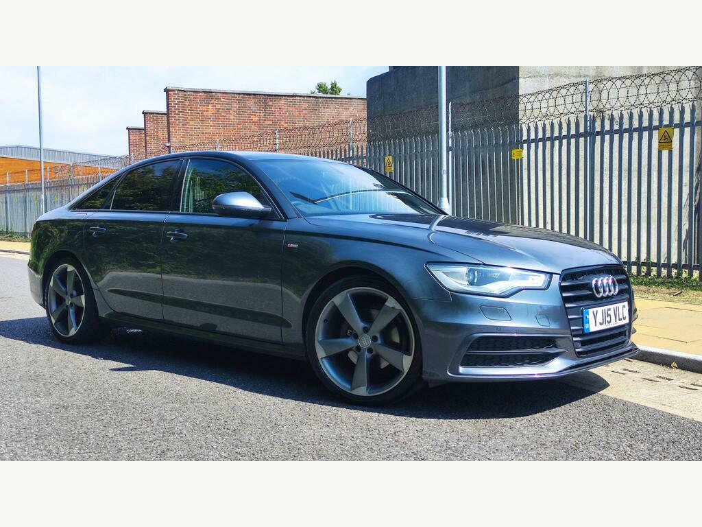 Audi A6 Saloon 2.0 Tdi Ultra Black Edition Euro 6 S S Grey #2
