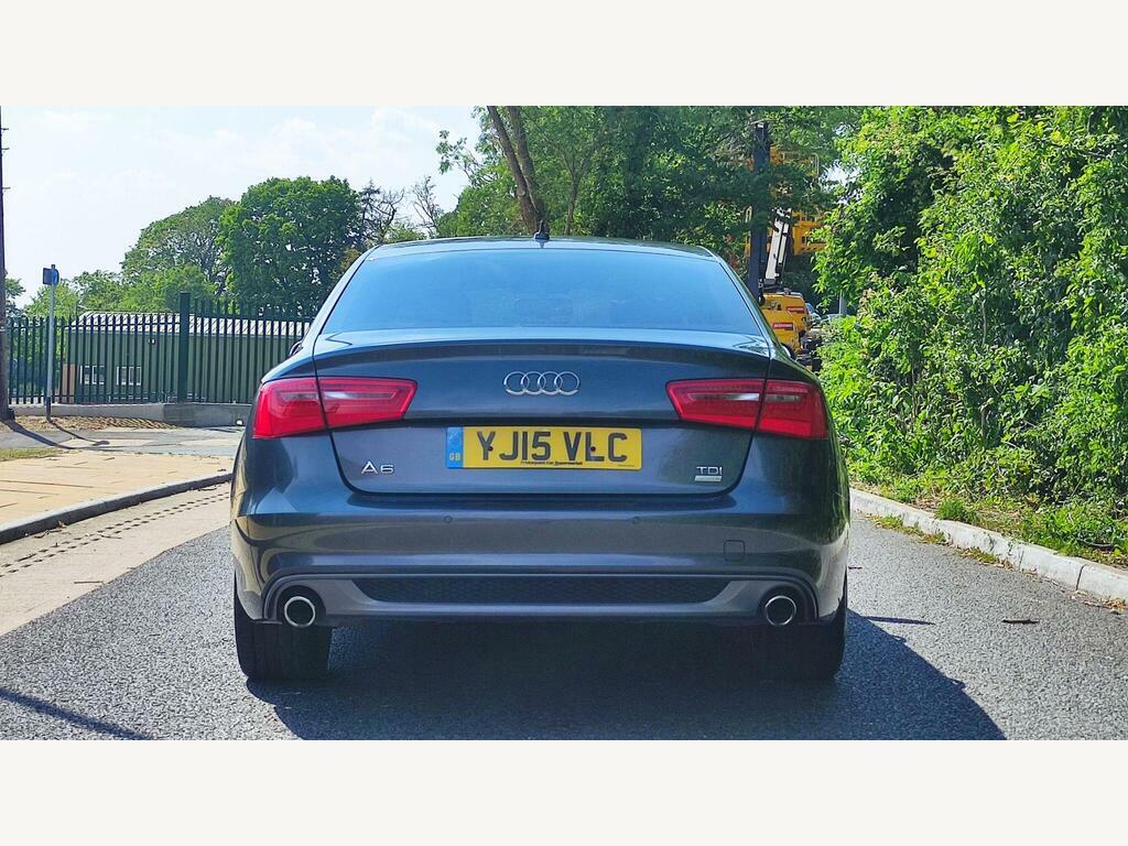 Audi A6 Saloon 2.0 Tdi Ultra Black Edition Euro 6 S S Grey #4