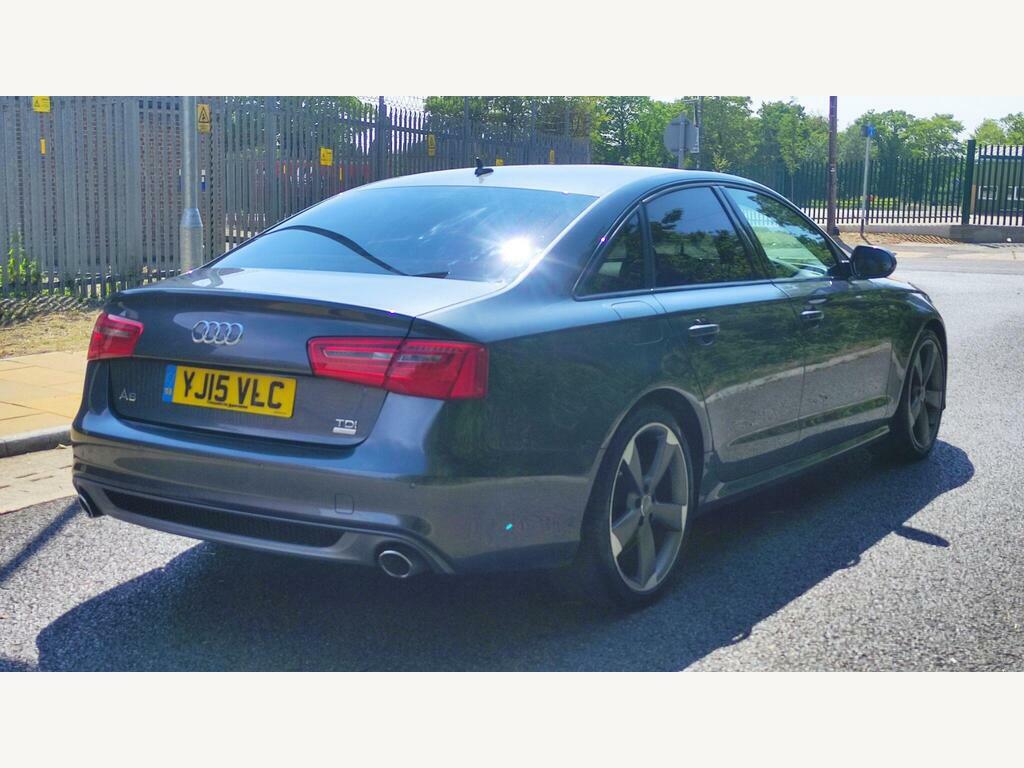 Audi A6 Saloon 2.0 Tdi Ultra Black Edition Euro 6 S S Grey #6