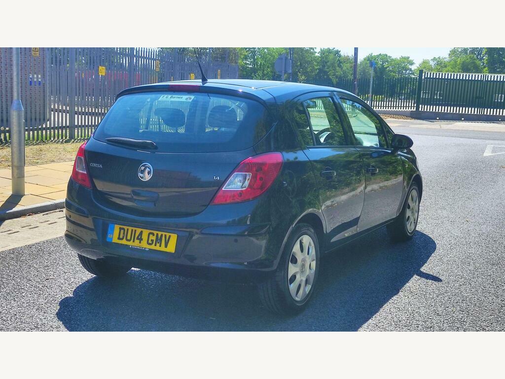 Vauxhall Corsa 1.4 16V Exclusiv Euro 5 Black #6