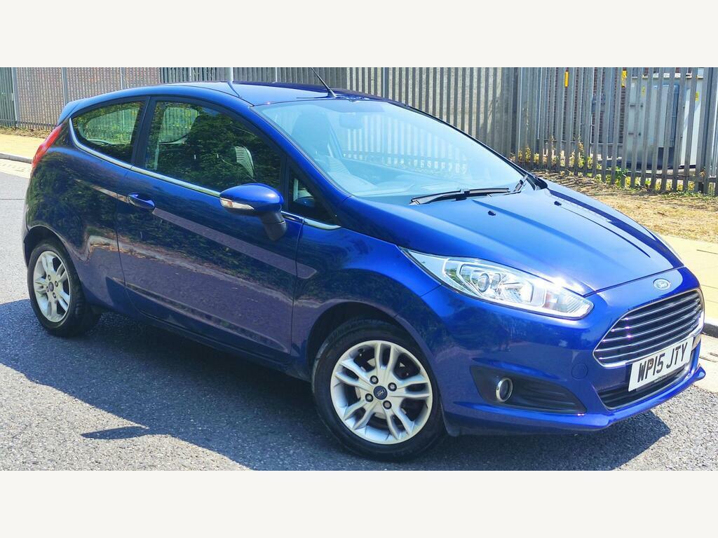 Ford Fiesta 1.0T Ecoboost Zetec Powershift Euro 6 Blue #2