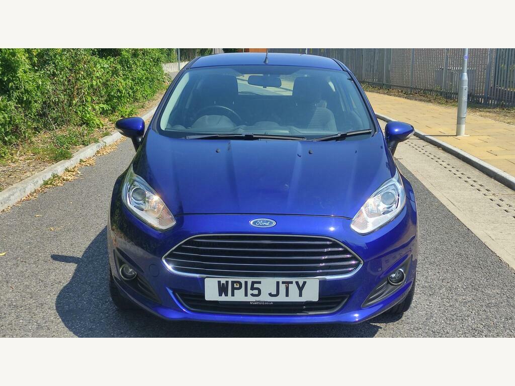 Ford Fiesta 1.0T Ecoboost Zetec Powershift Euro 6 Blue #3
