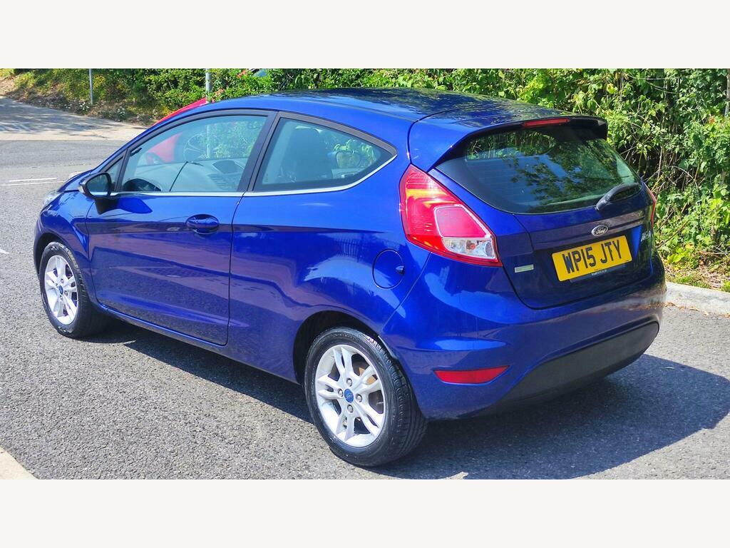 Ford Fiesta 1.0T Ecoboost Zetec Powershift Euro 6 Blue #6