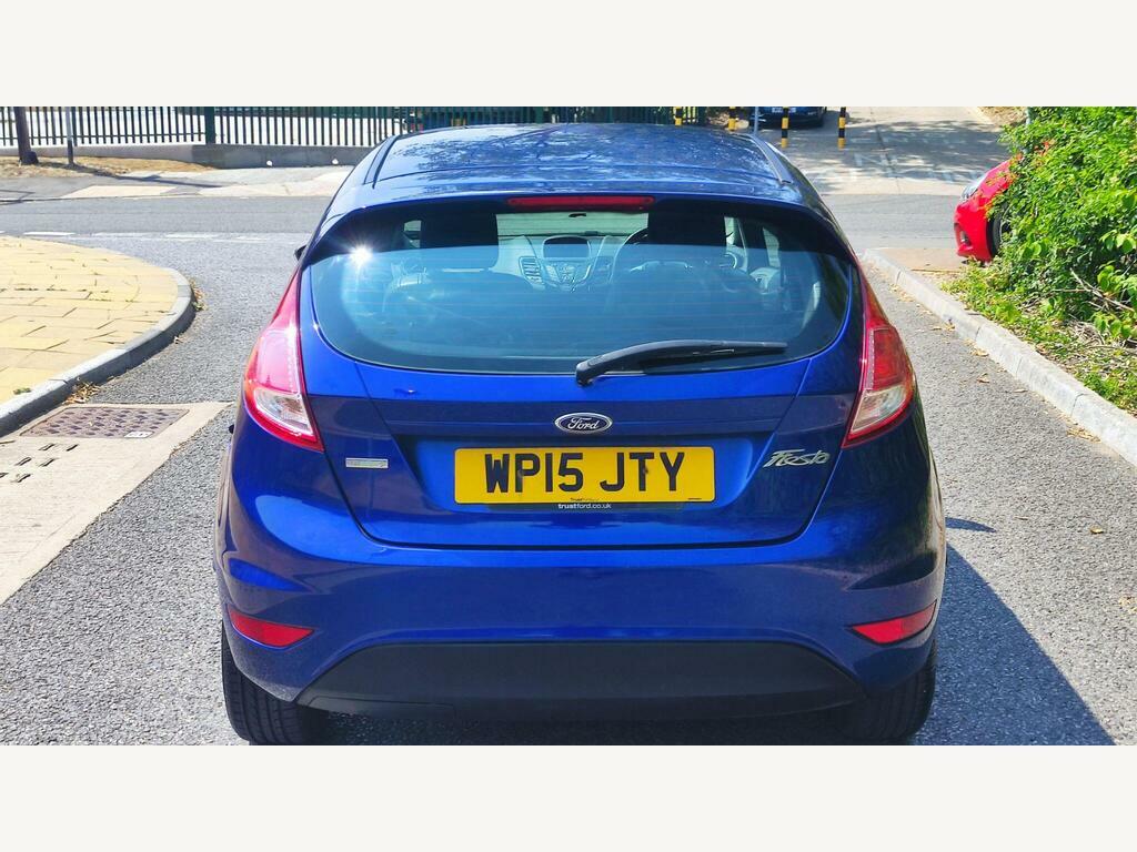 Ford Fiesta 1.0T Ecoboost Zetec Powershift Euro 6 Blue #4