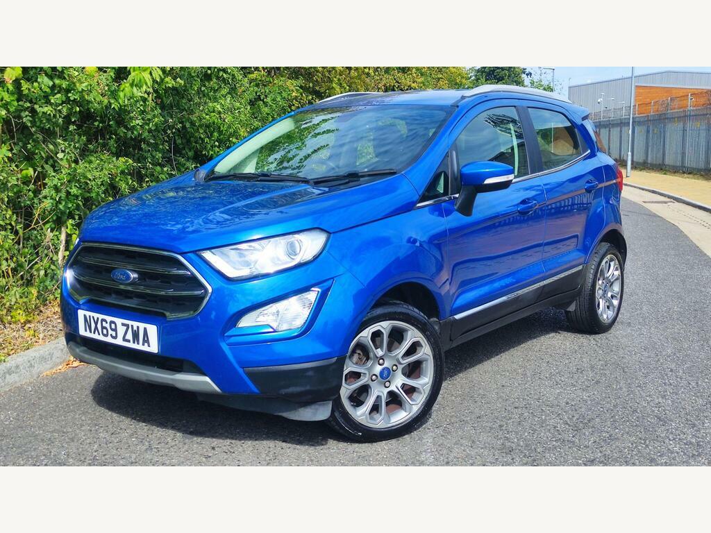 Ford Ecosport 1.0T Ecoboost Titanium Euro 6 S S Blue