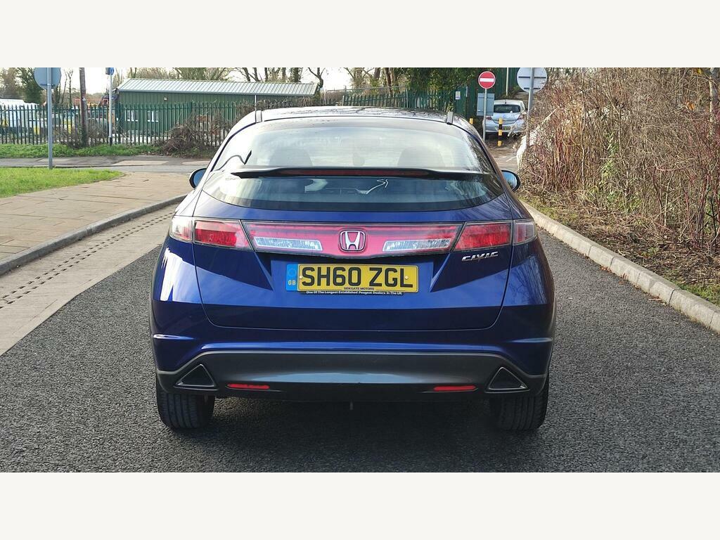 Honda Civic 1.4 I-vtec Se I-shift Blue #4