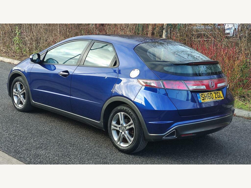 Honda Civic 1.4 I-vtec Se I-shift Blue #5